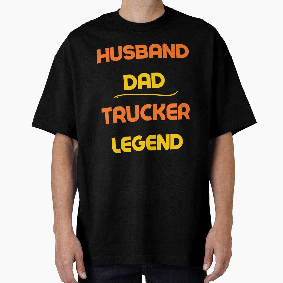 Husband dad trucker legend by Helloboutique