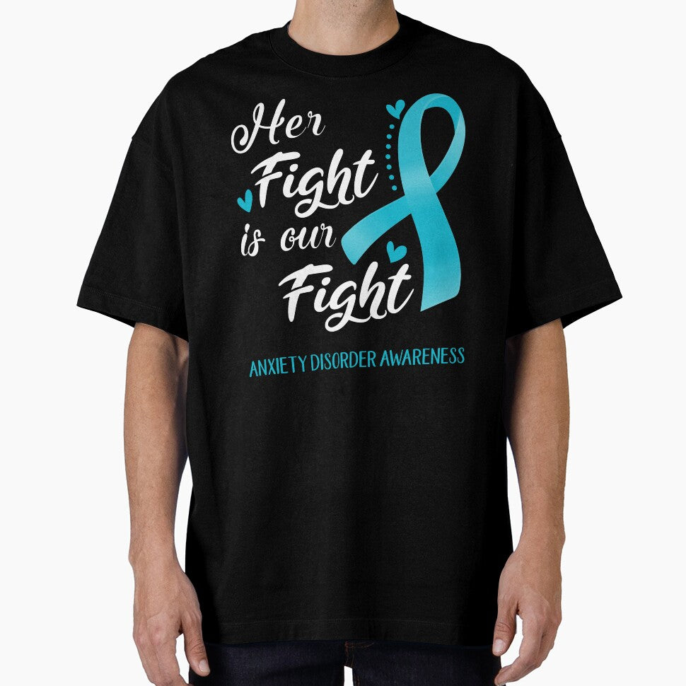 Her Fight Is Our Fight Anxiety Disorder Awareness by hvoid41