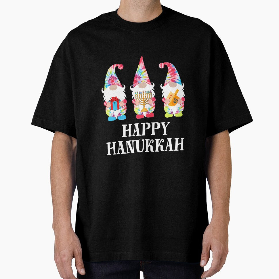 Happy Hanukkah Gnomes Tie Dyeorah by NeverLoseSF