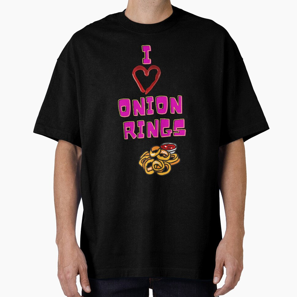 I Love Onion Rings - Fried Food Lover - I Love Food Gift by Now-IS-Later