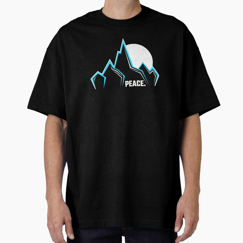 High Minimalist Snowy Mountain Peaks by RarelyRandom