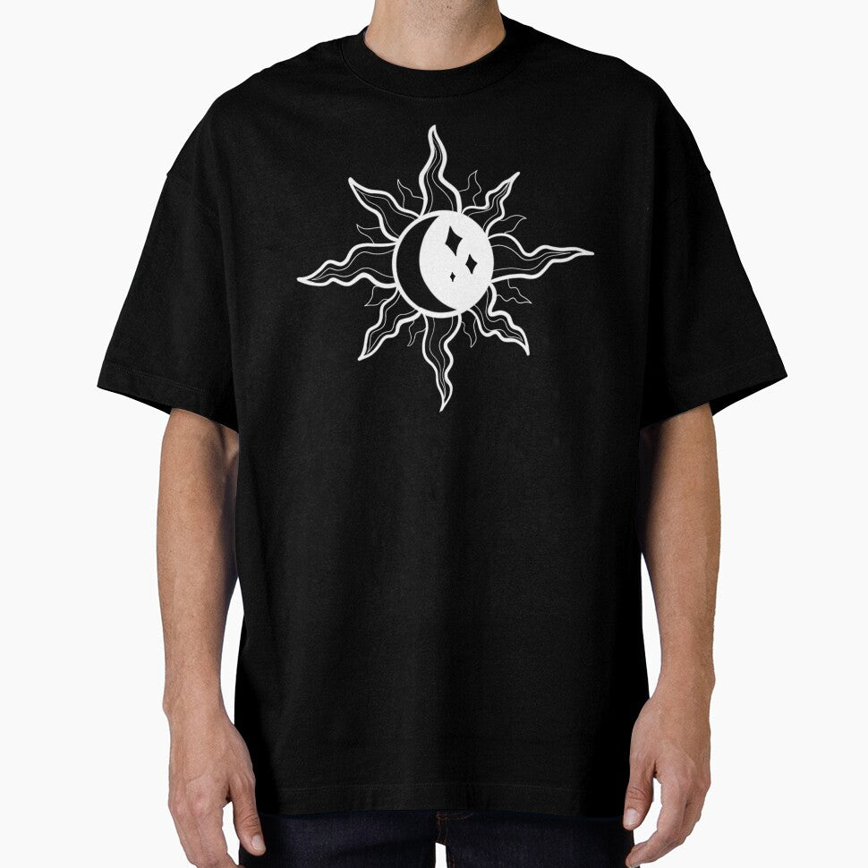 Celestial moon and sun by Forbiddenm