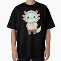 Cute Calm Axolotl – Minimal Cozy Aesthetic Bestseller Illustration by ColorSplash123