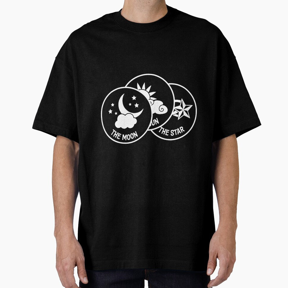 The Sun The Moon The Stars T-Shirt, Sun Shirt, Moon Shirt, Stars Shirt, Celestial Shirt, Mystical Shirt, Tarot Card Shirt, Astrology T-Shirt by UrbanJupiter1