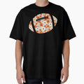 Floral Fall Football by DeafPigeonDesigns
