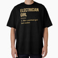 Electrician Girl Definition Electrician in Gold by XCIV