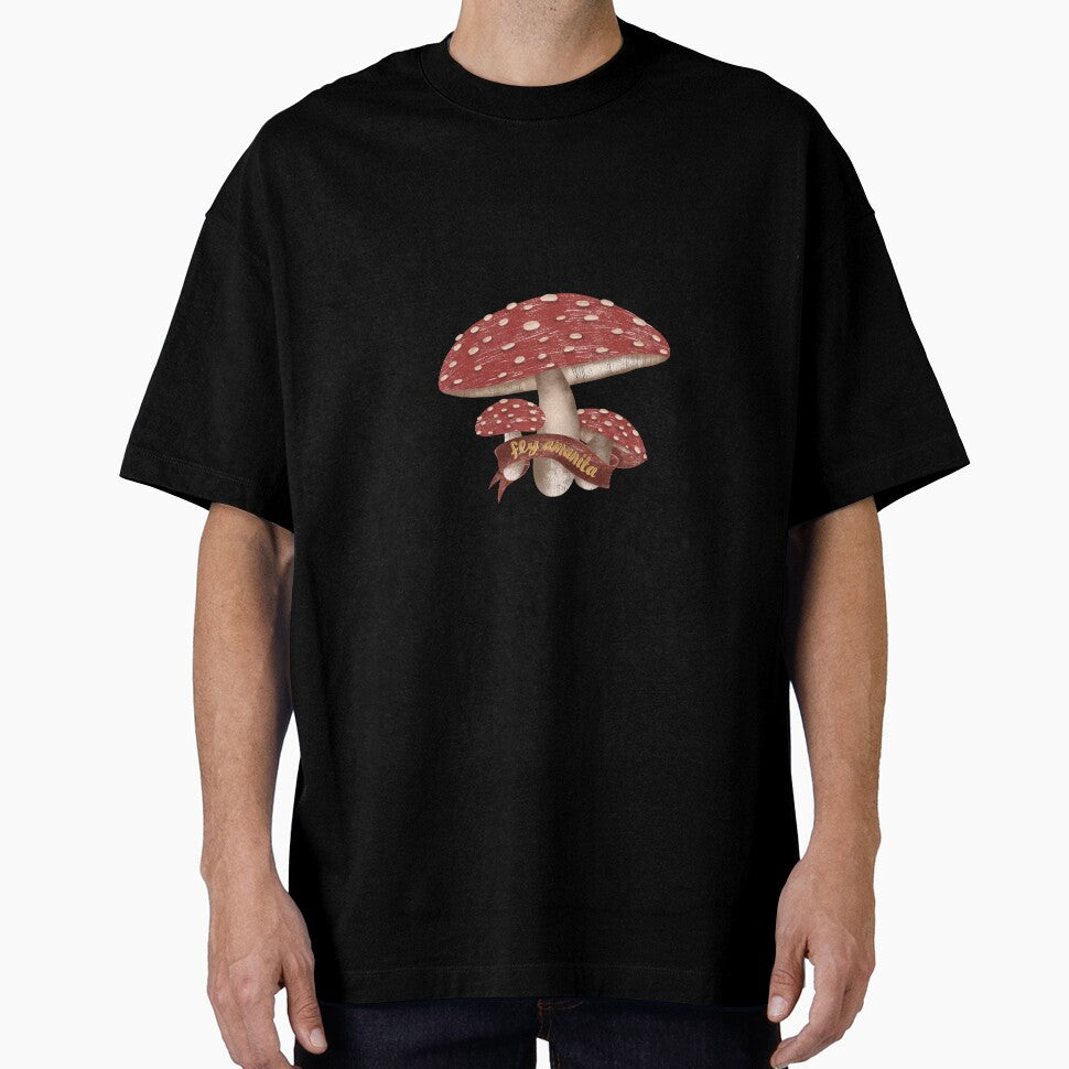 Toadstool botanical art by pinkyfish1010
