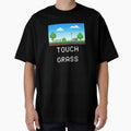 Touch Grass Funny Pixel Gamer Meme by Nol1ytv