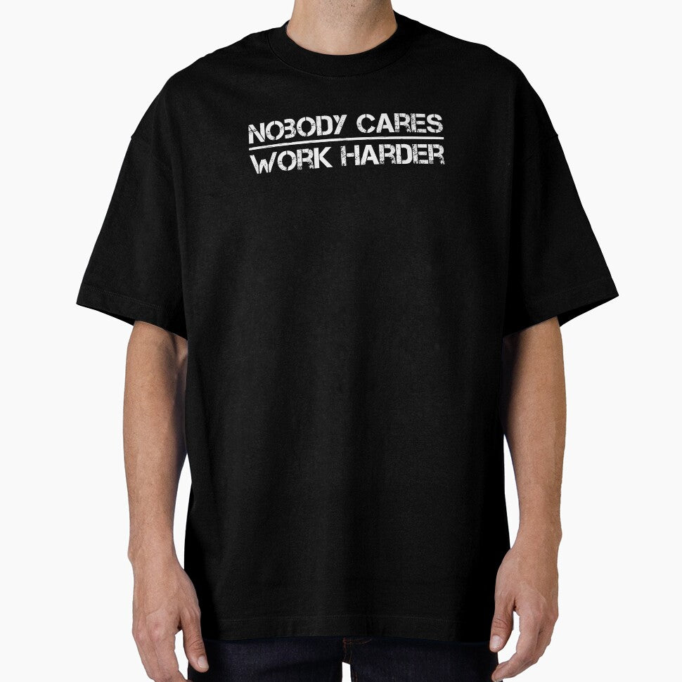 Nobody Cares Work Harder Fitness Trainer Motivational Gym by 2blackcherries