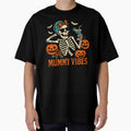 Mummy Vibes Skeleton Mom Funny Halloween Cocktail Skeleton by Zizo-DR44