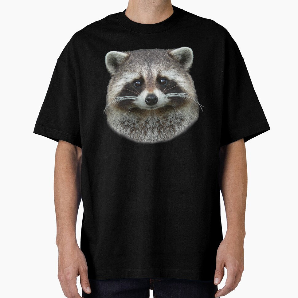 Raccoon Face, Cute Raccoon Lover by madeulaugh