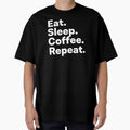 Eat Sleep Coffee Repeat by teesaurus