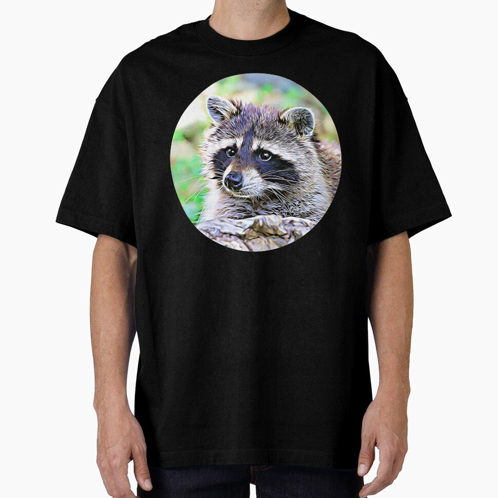 Raccoon Portrait by RevolutionInPaint