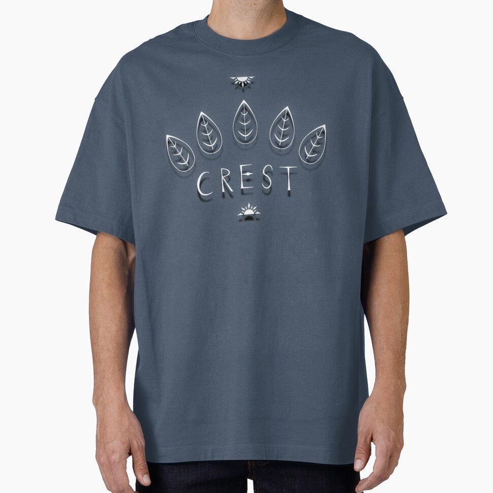 CREST (fake band shirt) by Cal Makes Things