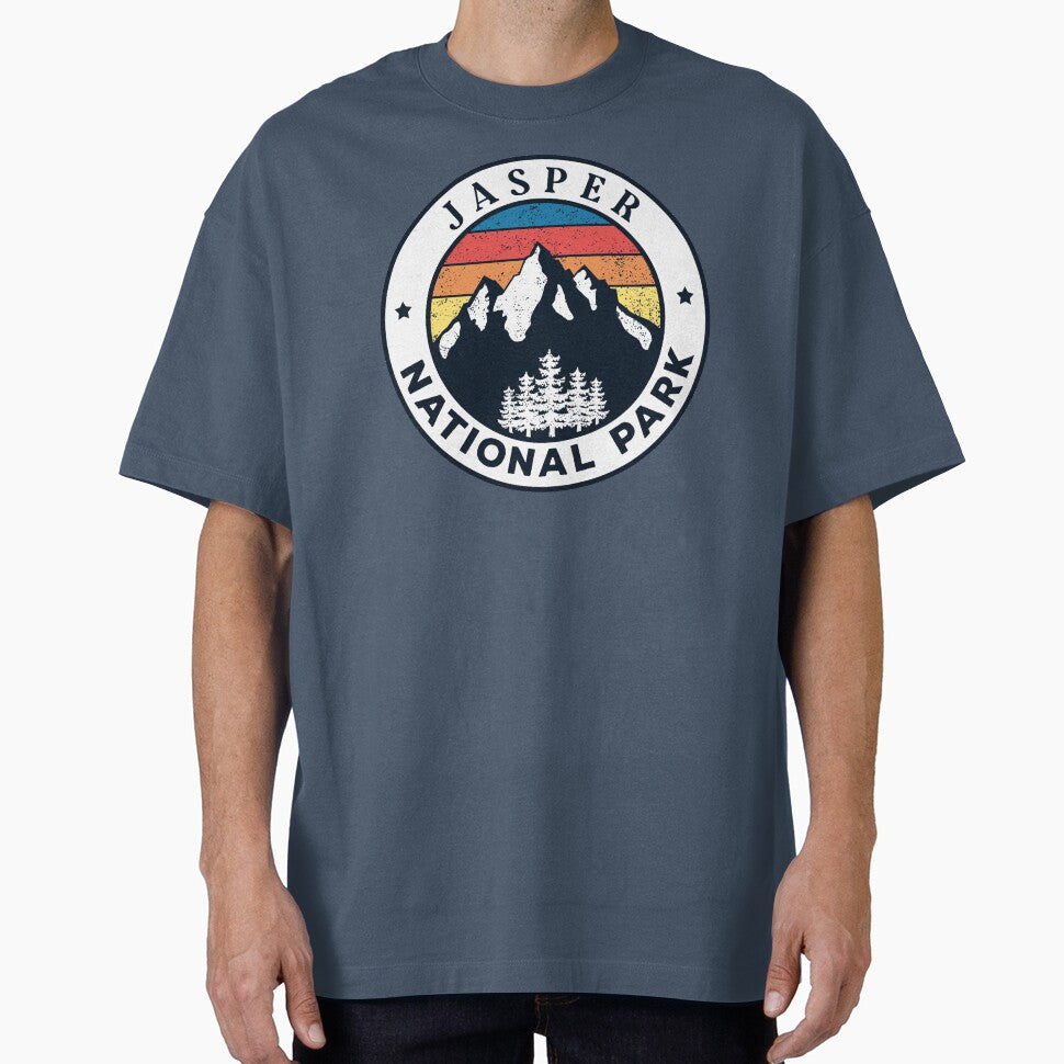 Jasper National Park-Vintage by Road-tees