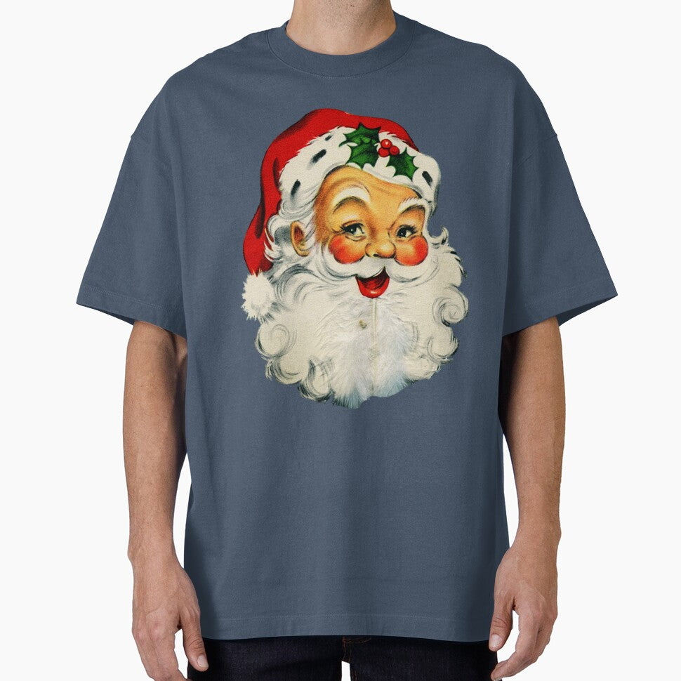Retro Santa Christmas Design by zenbition