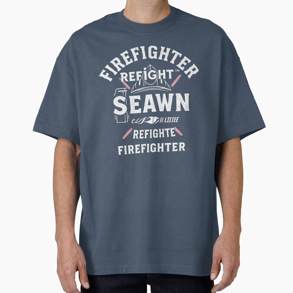 seawn firefighter classic tshirt by anandsiva2703
