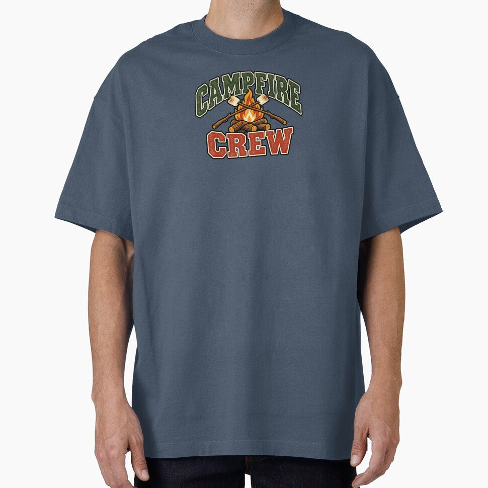 Campfire Crew – Retro Camping & Bonfire by EastEndTownie