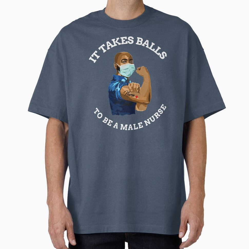 It takes balls to be a male nurse MURSE funny shirt by VeteranTees