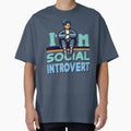I'm Social Introvert, typography by maxmaj