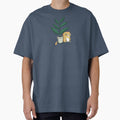 Suspicious cat and plant by agrapedesign