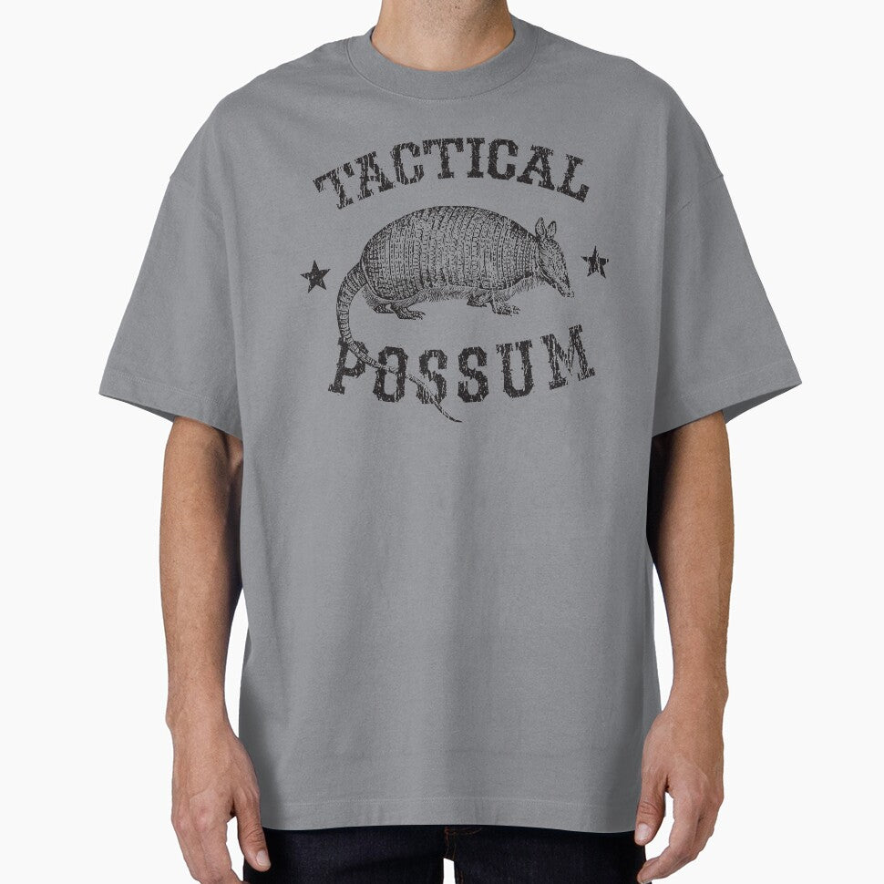 Tactical Possum Armadillo Texas Funny Vintage Distressed by bigraydesigns