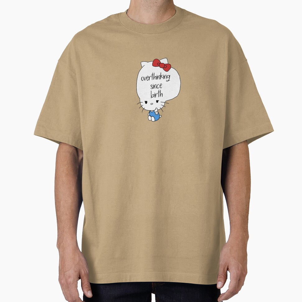 Overthinking Since Birth Kitty by 2112Shop