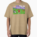 PAUSE TOUCH GRASS SHIRT STICKER by aydapadi