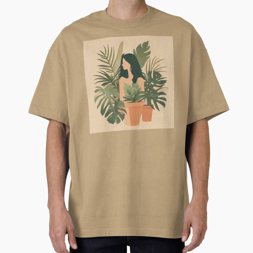 Plant Lady Boho Botanical Monstera Houseplant by JAEStudio