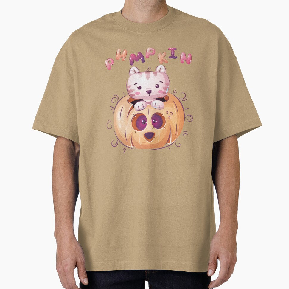Halloween Pumpkin Kitty by ZodesignArt