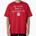 My Kids Don’t Believe Me – Floppy Disk Internet Nostalgia T-Shirt by DSaltyDesigns