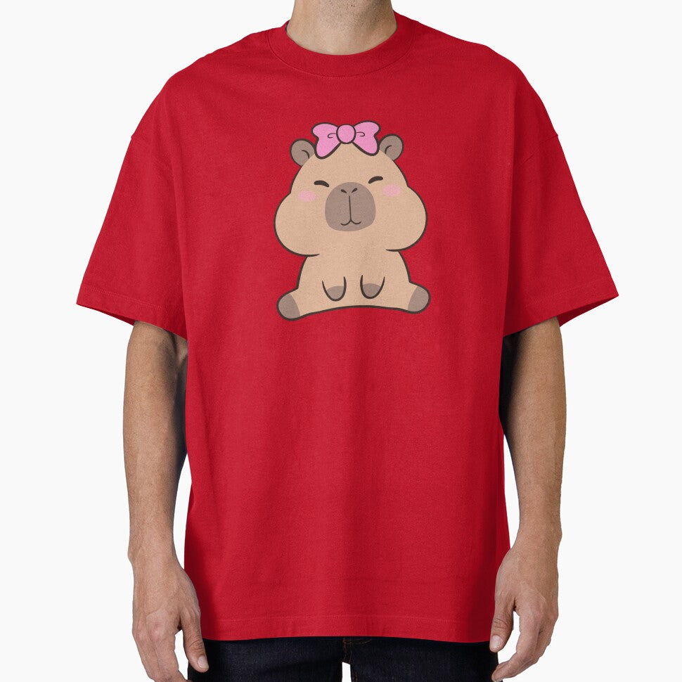 Kawaii Capybara Girly by MirasolCyShop