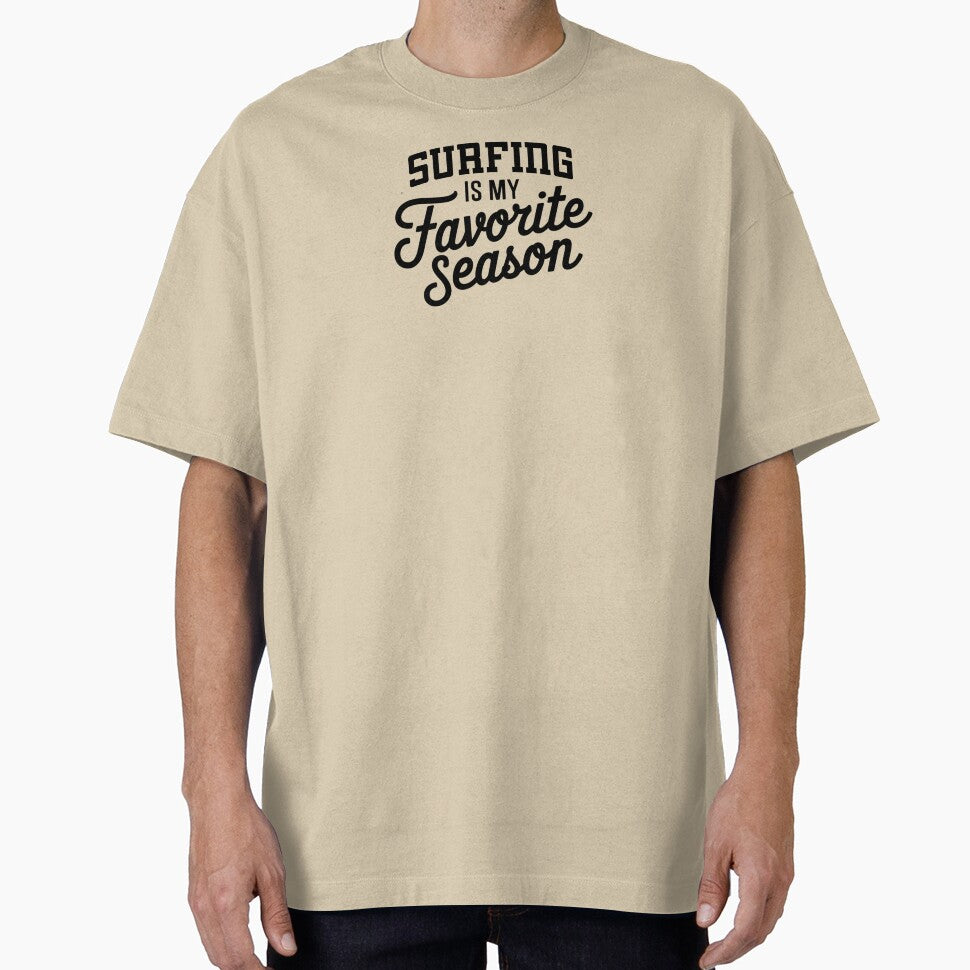Surfing is My Favorite Season Funny Surfing Lover by Oussinc