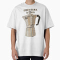 Italian Moka Pot, Newspaper Style by Cafetera Moka Italiana