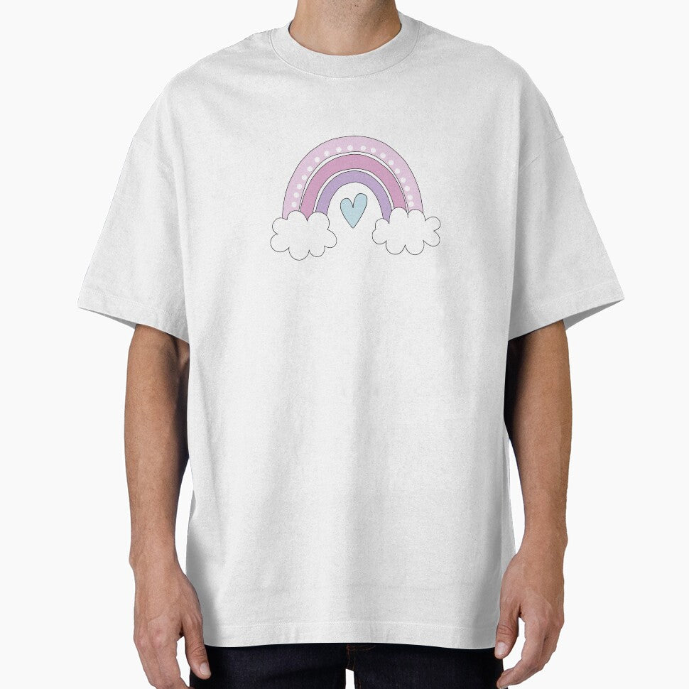Aesthetic pink boho rainbow by NazarliNigar