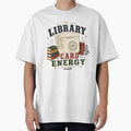 Library Card Energy Vintage Book Lover Librarian Shirt by The Vault Shop