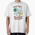 Read what nourishes your mind gardening reading book by WhistlingSnail