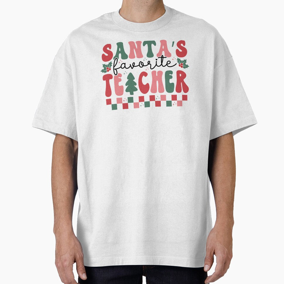 Santa's Favorite Teacher - Teachers Gift by elliejimprints