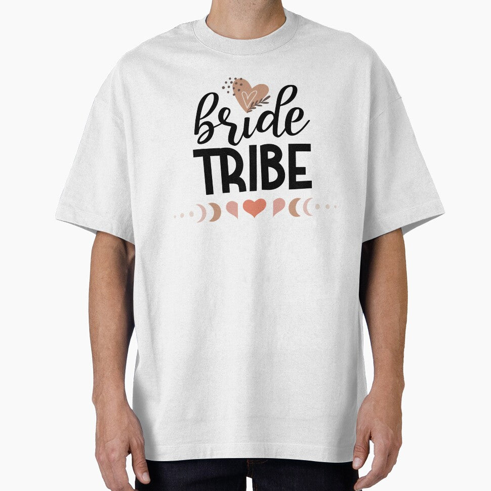 Boho Bride Tribe - Hearts and Moons by HugsAndPrints