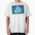 This Is How I Roll Dreidel Star Of David All Over Print Blue Gold Happy Hanukkah by Sunny Collections