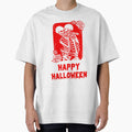 Happy Halloween Red Skeleton Love Design by WBP Mart