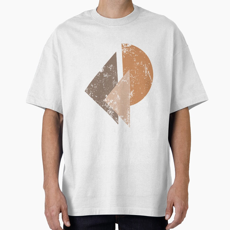 Geometric Boho Art Prints in Earthy Tones by BesideStyles