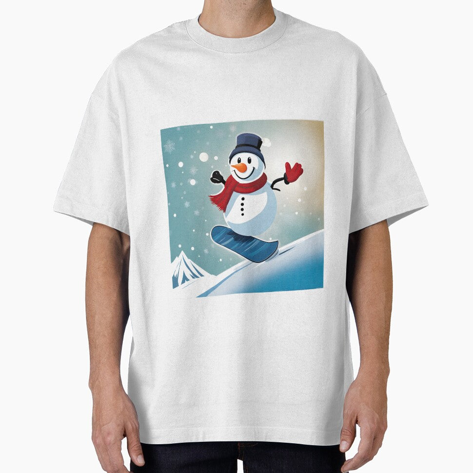 Snowman Snowboarder #6 On Vacation -   Frosty's Wave Dance by Artekinium