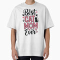 Best Cat Mom Ever Cute Cat Lover Mother's Day Gift T-Shirt by EventDrop