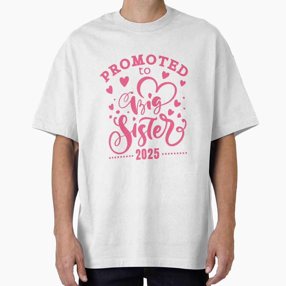 Promoted to big sister 2025 cute writing and hearts by Lady-Frost