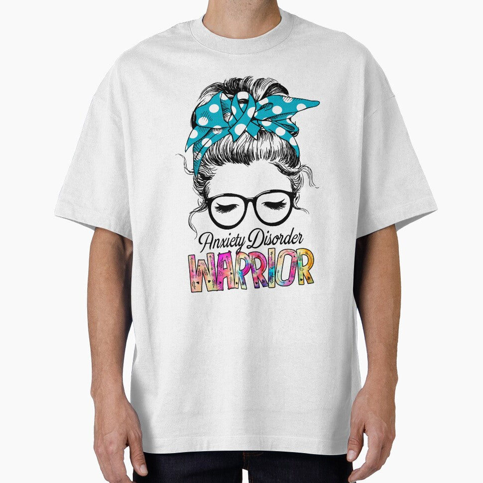 Anxiety Disorder Awareness - Anxiety Disorder Warrior - Support Anxiety Disorder Gifts by Aaron309