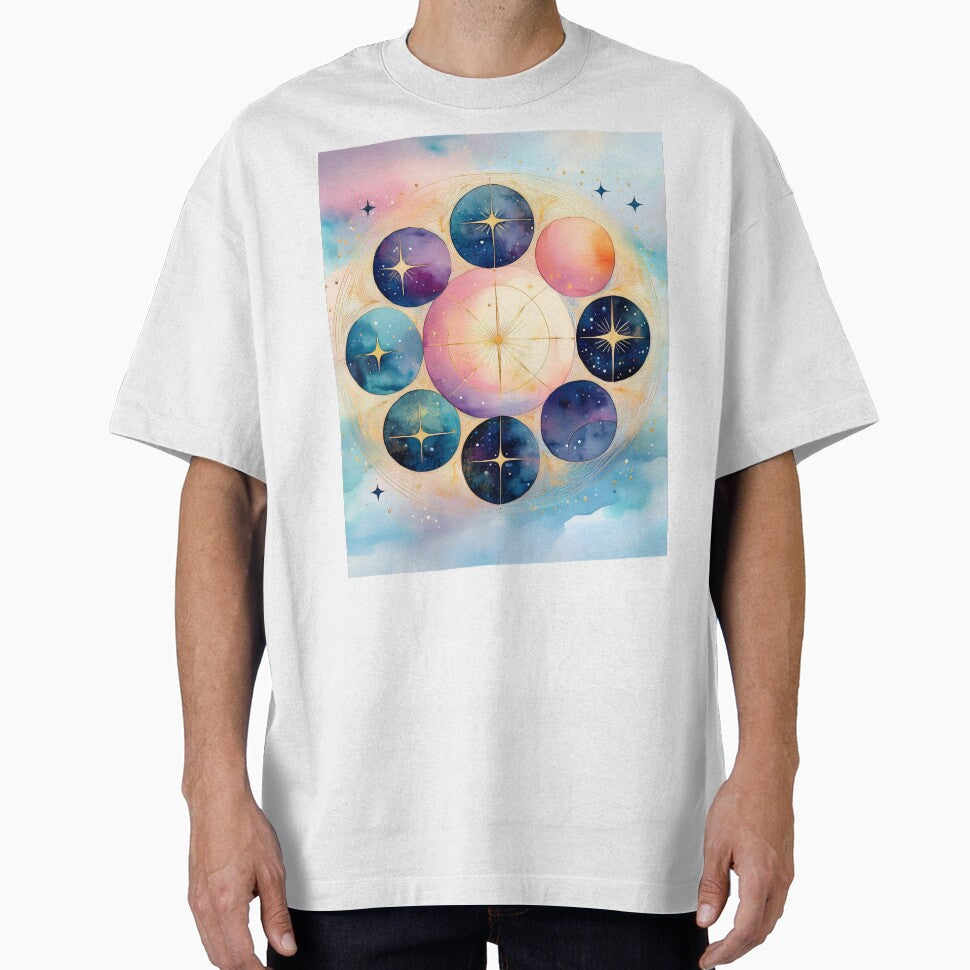 Phases of the Moon – Ethereal Cosmic Design by RaiyaTees
