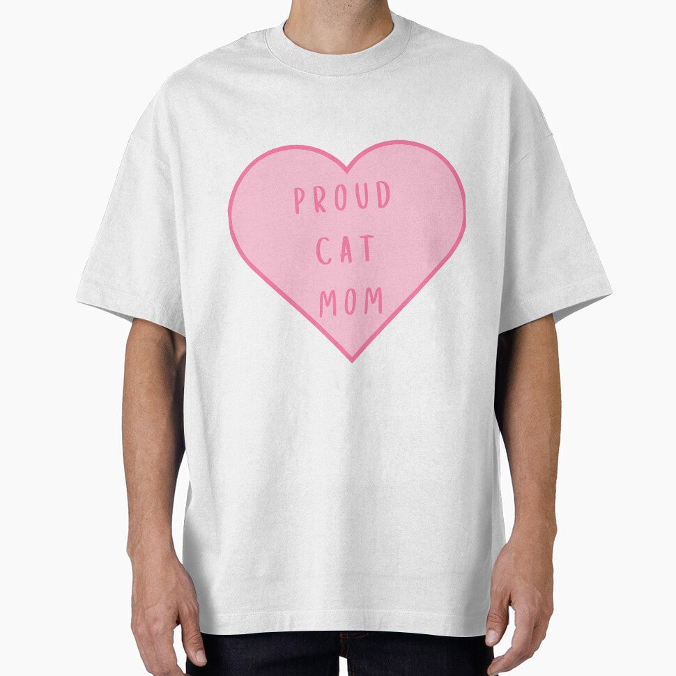 Proud Cat Mom Pink by helenmaria-