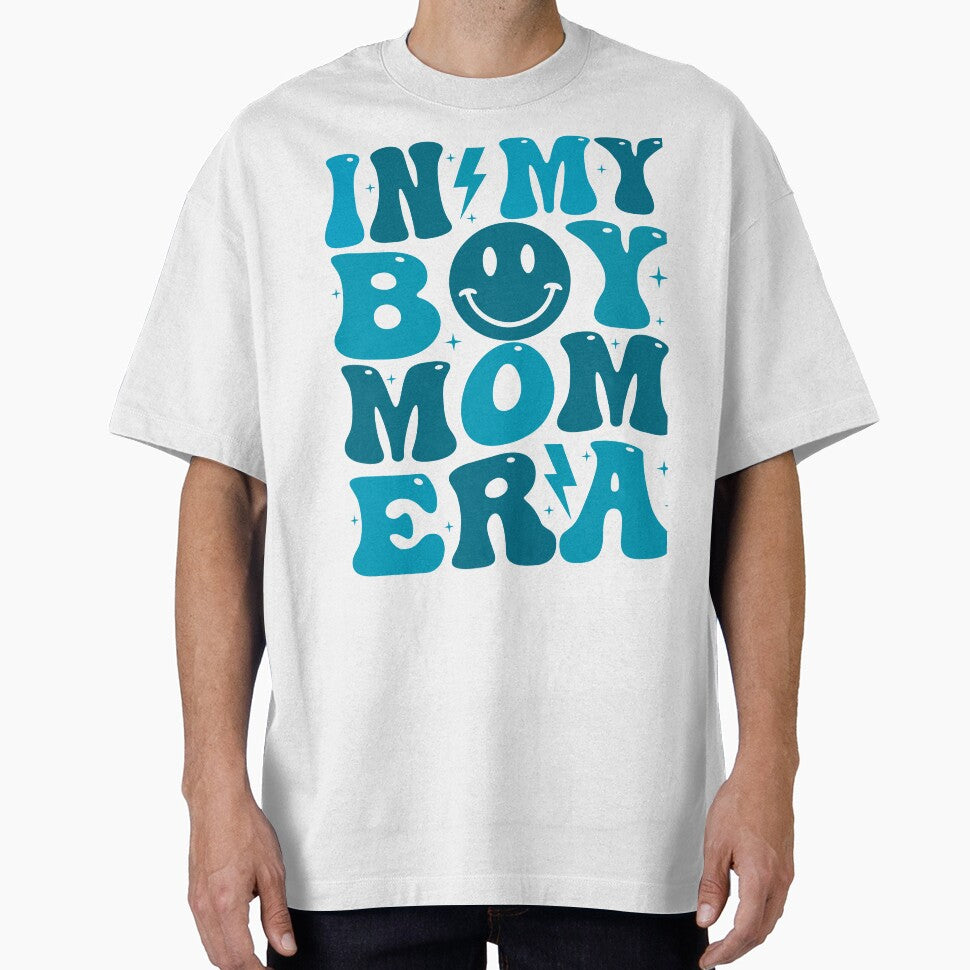 In My Boy Mom Era Groovy Mom Of Boys by xteamdesign