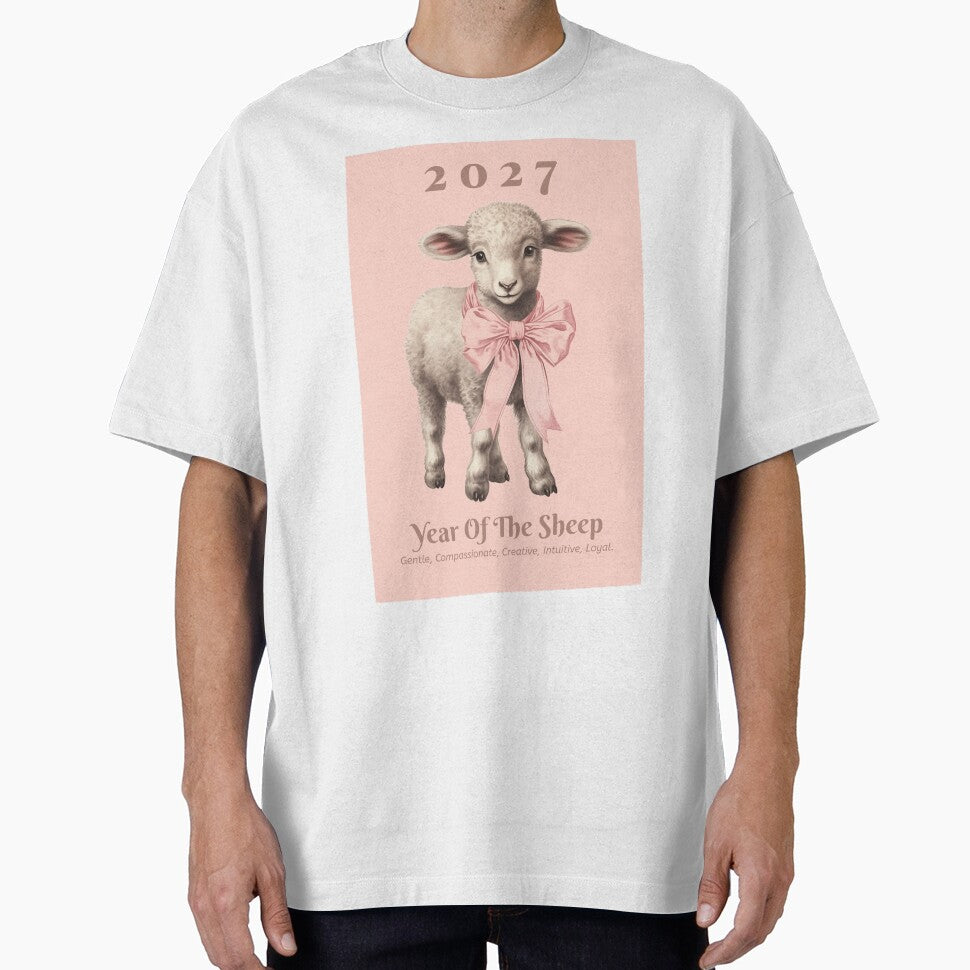 Year Of The Sheep Chinese Zodiac 羊年 Chinese New Year 2027 by GraTEEtude